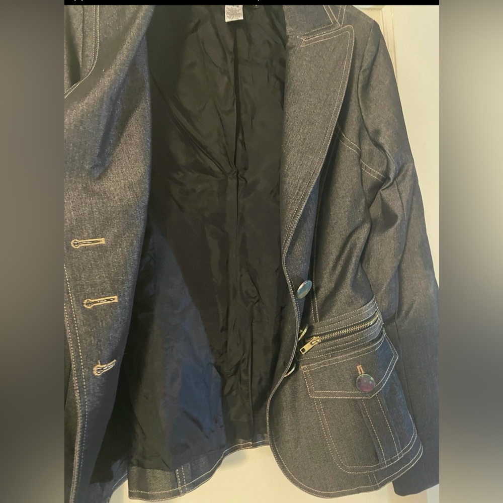 Cache Contour Collection Jacket Size Small - image 2